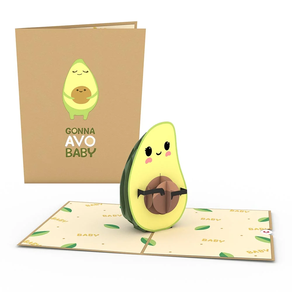 Lovepop Gonna Avo Baby Pop-Up Card
