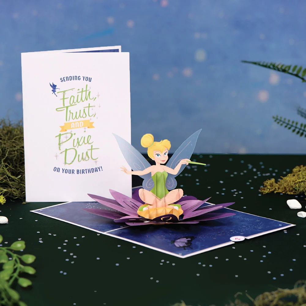 Lovepop Disney's Tinker Bell Pixie Dust Birthday Pop-Up Card