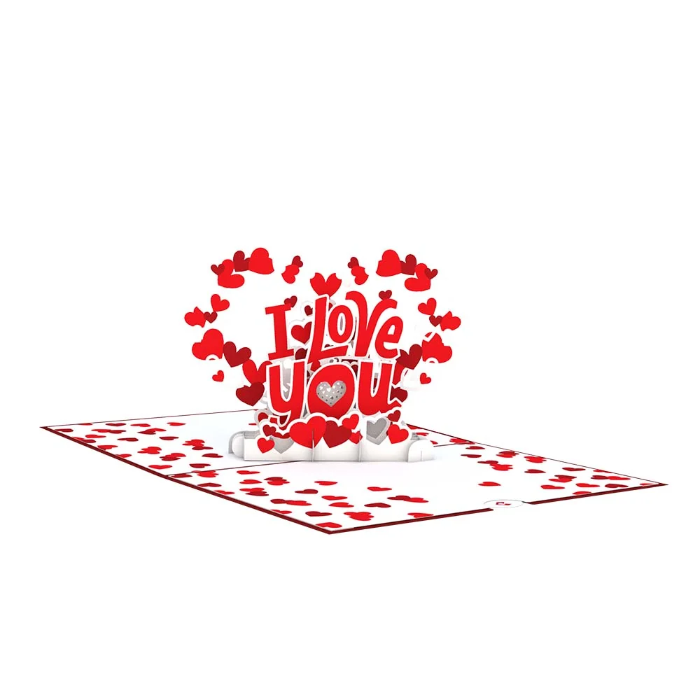 Lovepop I Love You Pop-Up Card - Image 3