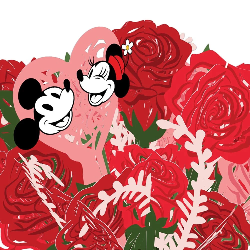 Lovepop Disney’s Mickey & Minnie: Be Mine Bouquet - Image 2