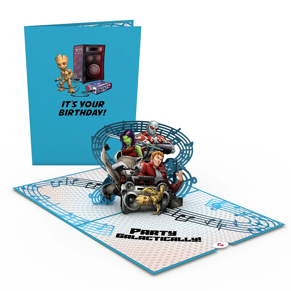 Lovepop Marvel's Guardians of the Galaxy Galactic Birthday Pop-Up Card - Image 5