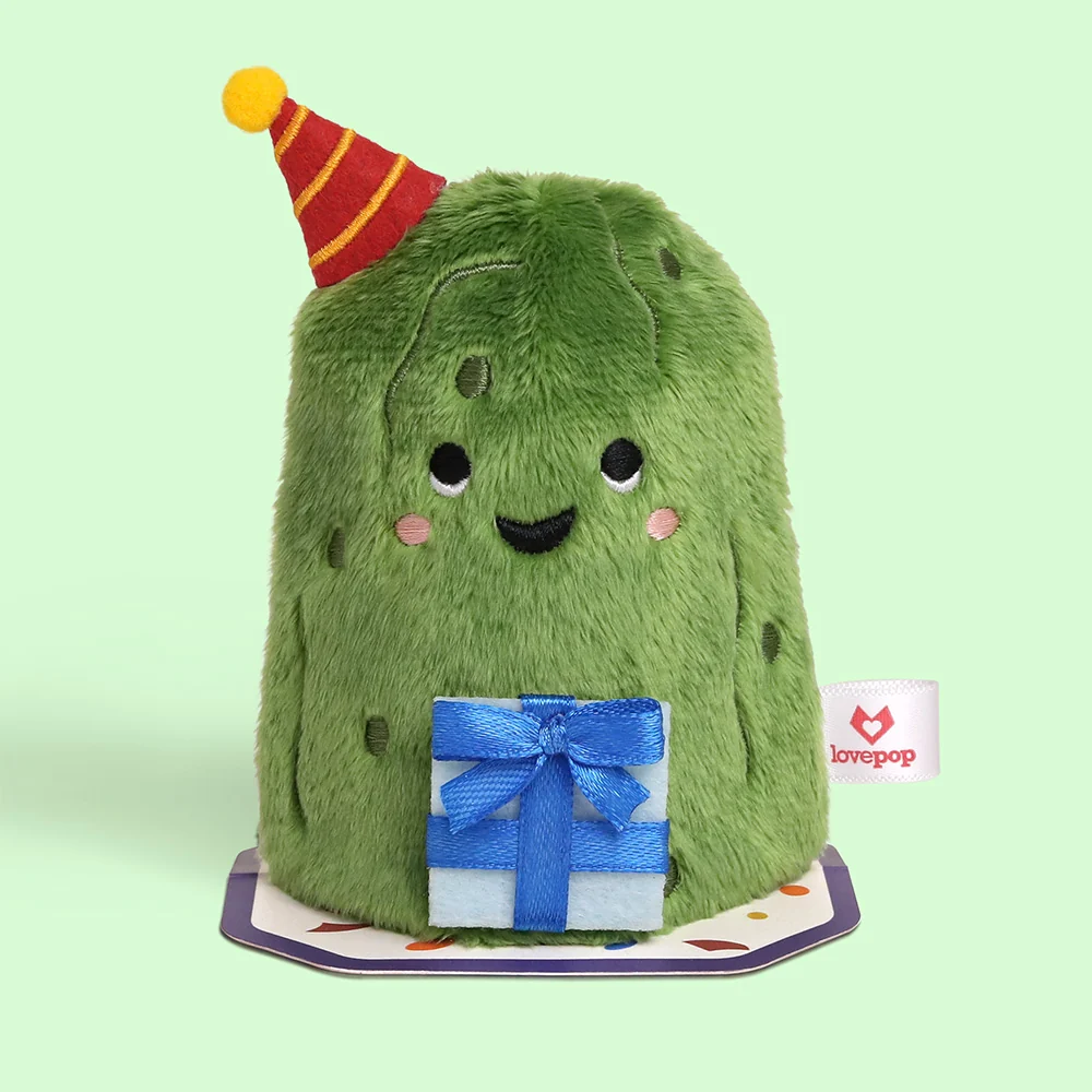 Lovepop 'Big Dill' Birthday Pickle Plushpop Card - Image 5