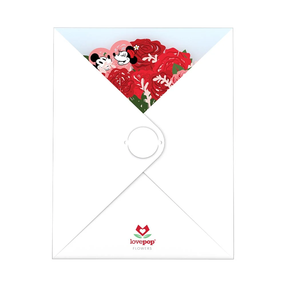 Lovepop Disney’s Mickey & Minnie: Be Mine Bouquet - Image 7