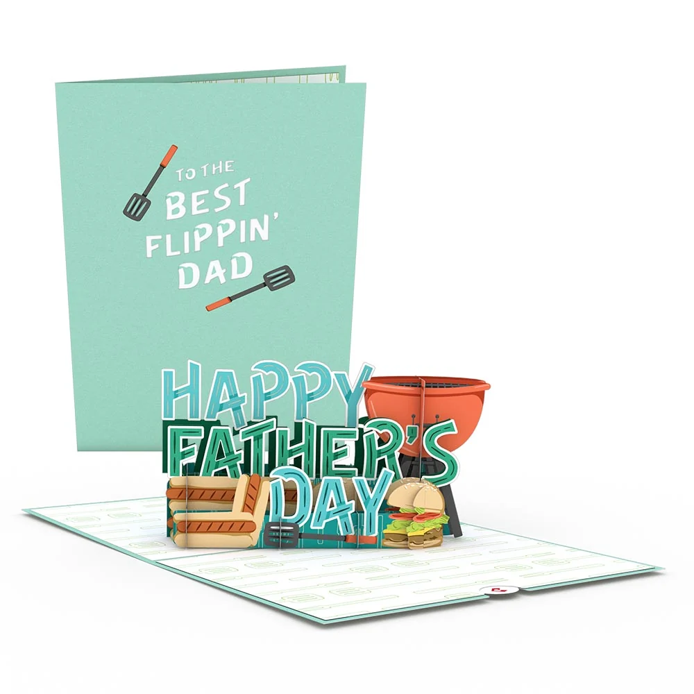 Lovepop Best Flippin’ Dad Father's Day Pop-Up Card