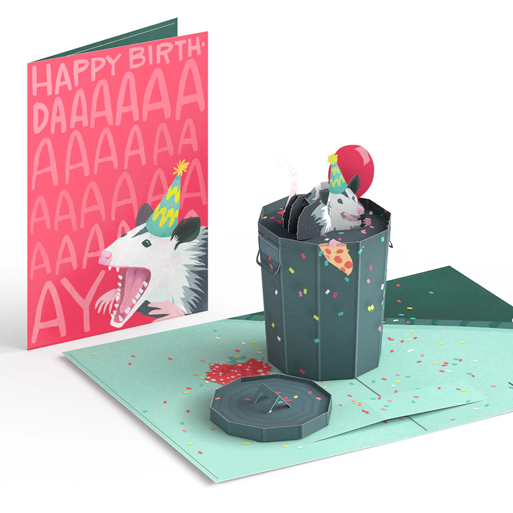Lovepop Awe-ssum Possum Birthday Pop-Up Card