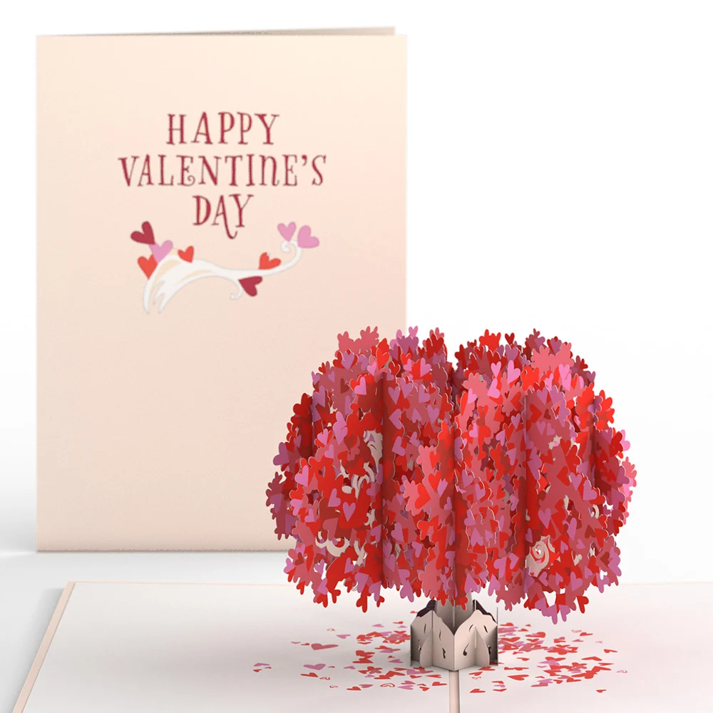 Lovepop Valentine’s Day Tree Pop-Up Card