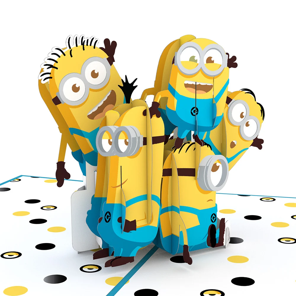 Lovepop Despicable Me You're One in a Minion Pop-Up Card - Image 2