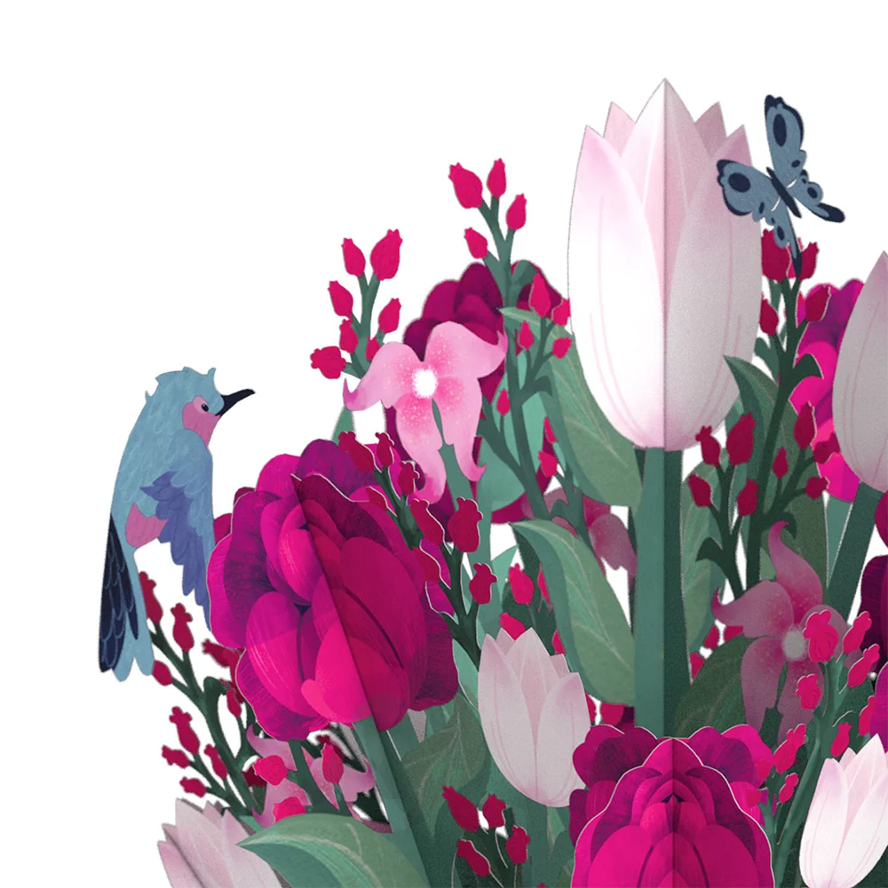 Lovepop Mother’s Day Bouquet and Sentiment Set for Mom Vase - Image 3