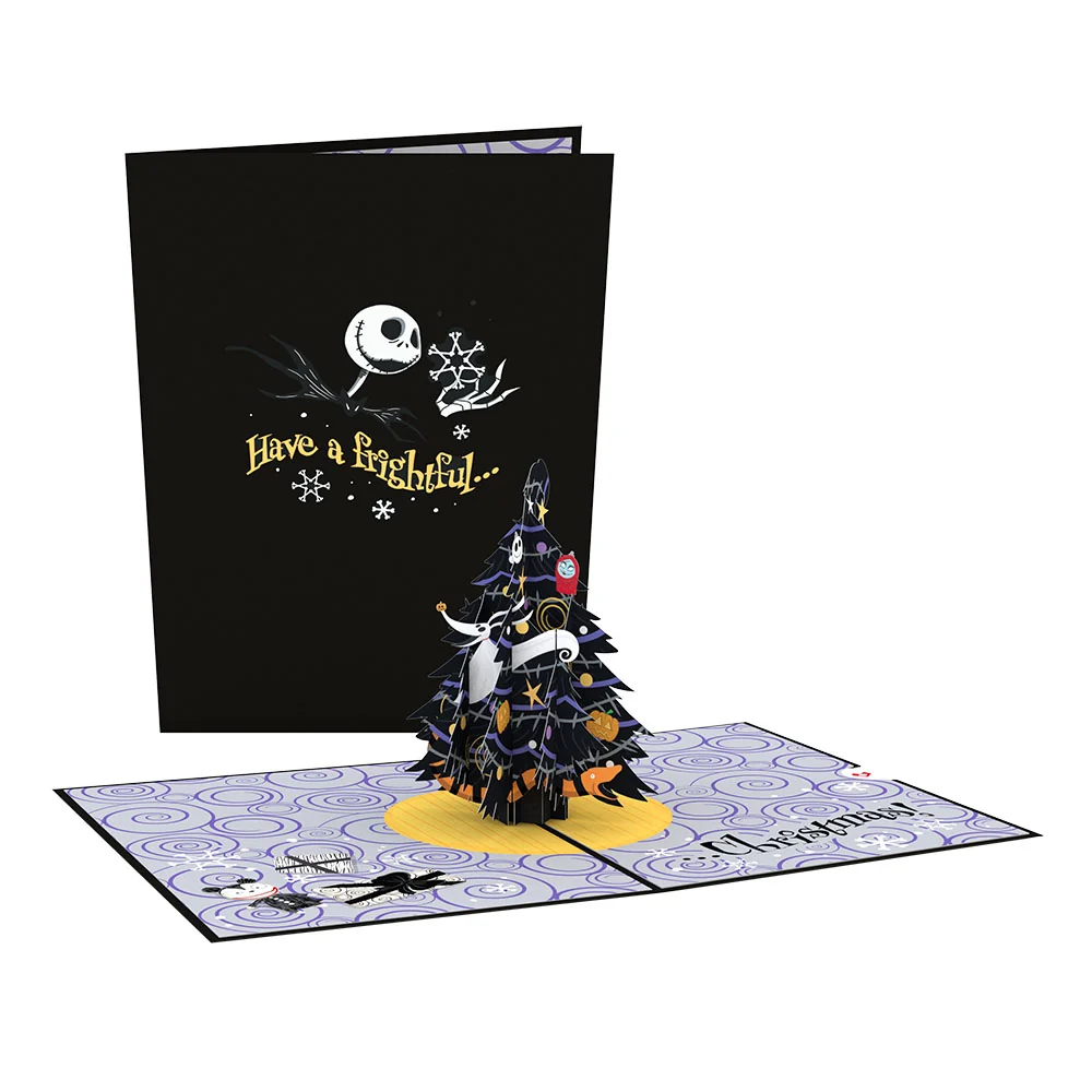 Lovepop Disney Tim Burton's The Nightmare Before Christmas Frightful Christmas Pop-Up Card
