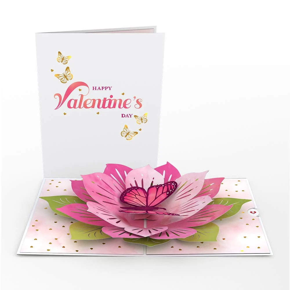 Lovepop Valentine’s Day Butterfly Pop-Up Card