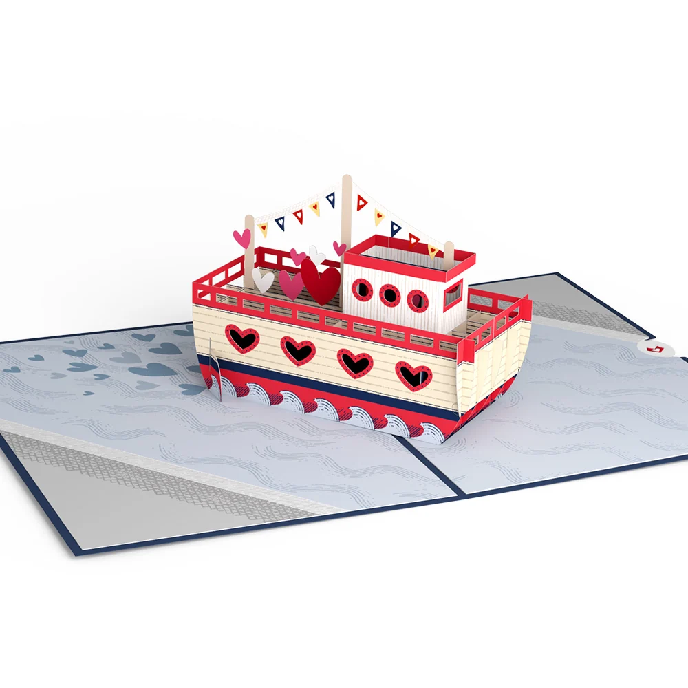 Lovepop Love Boat Pop-Up Card - Image 3