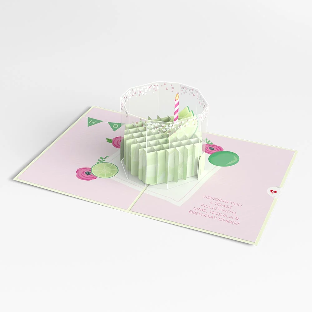 Lovepop Birthday Margarita Pop-Up Card - Image 4