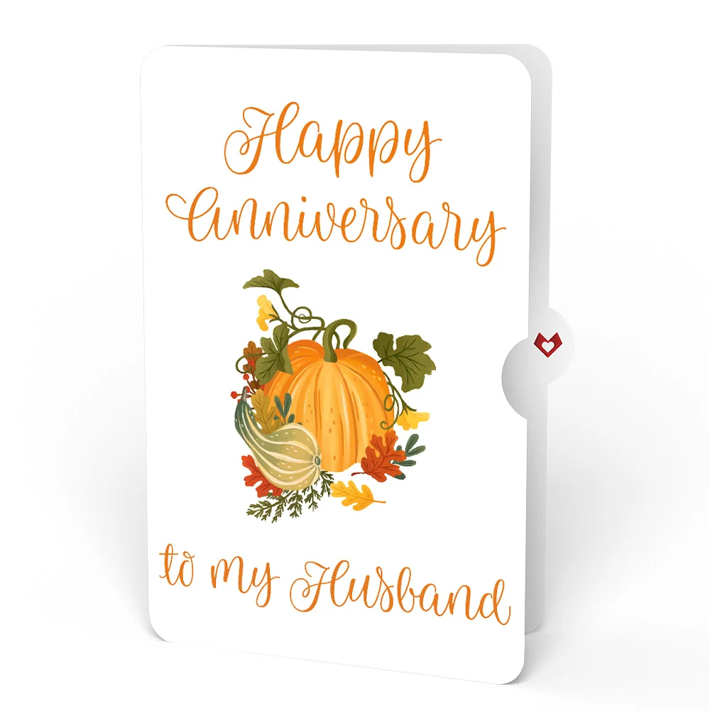 Lovepop Fall is in the Air Anniversary Pop-Up Card and Sentiment Set for Husband - Image 4
