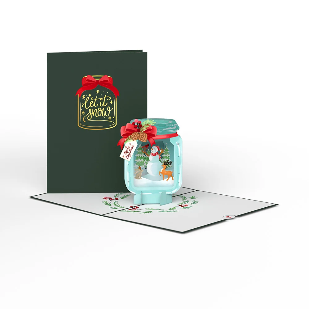 Lovepop Christmas Jar Pop-Up Card
