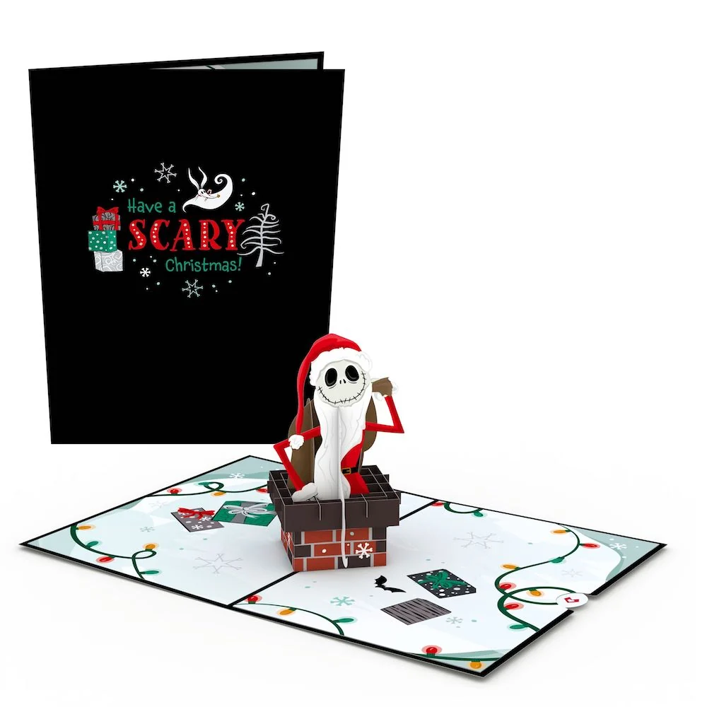 Lovepop Disney Tim Burton's The Nightmare Before Christmas Scary Christmas Pop-Up Card