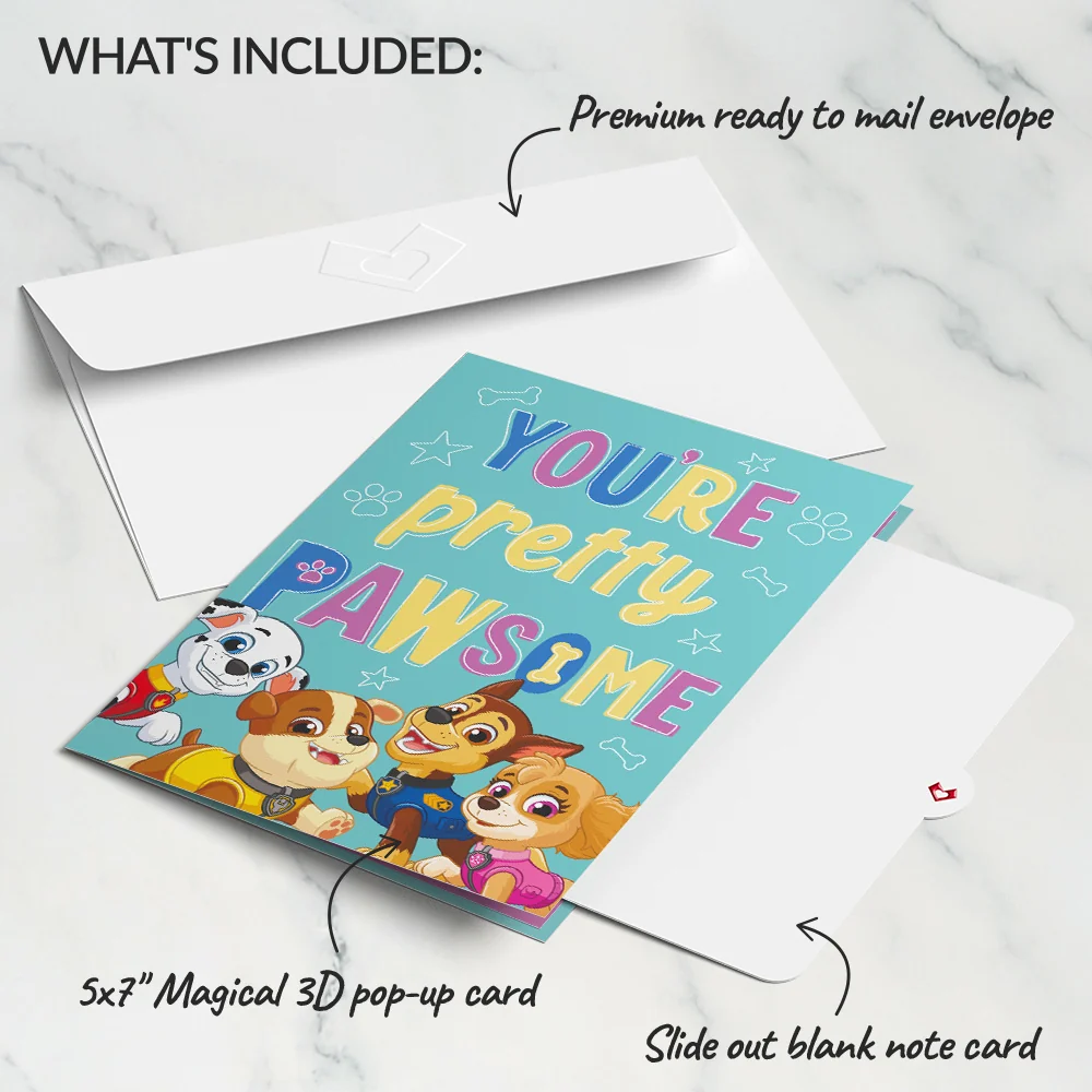 Lovepop PAW Patrol You're PAWsome Pop-Up Card - Image 5