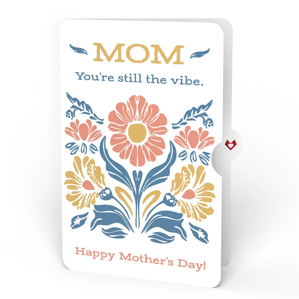 Lovepop Garden Glow Mother’s Day Suncatcher Bouquet and Folk Art Bloom Sentiment Set for Mom Glass - Image 4