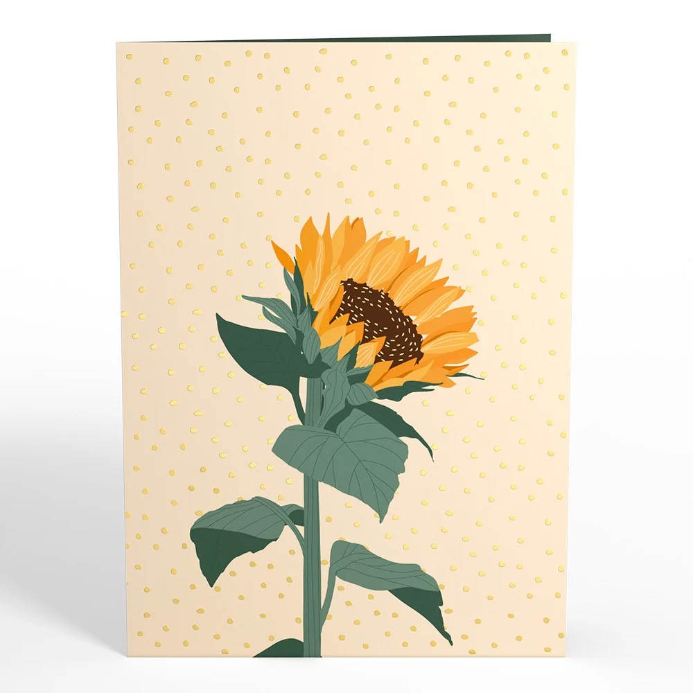 Lovepop Radiant Sunflowers Pop-Up Card - Image 4