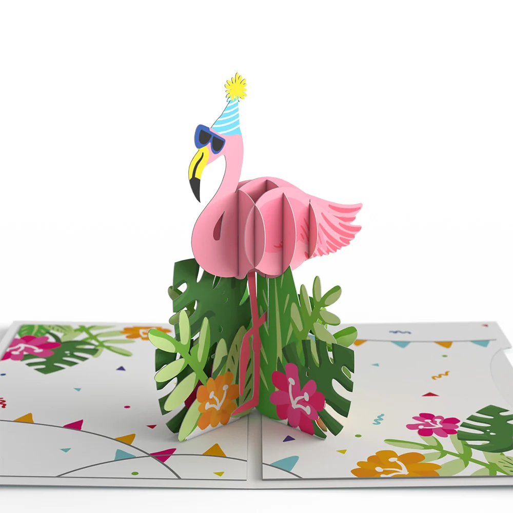 Lovepop Birthday Party Animals 4-in-1 Nesting Card - Image 15