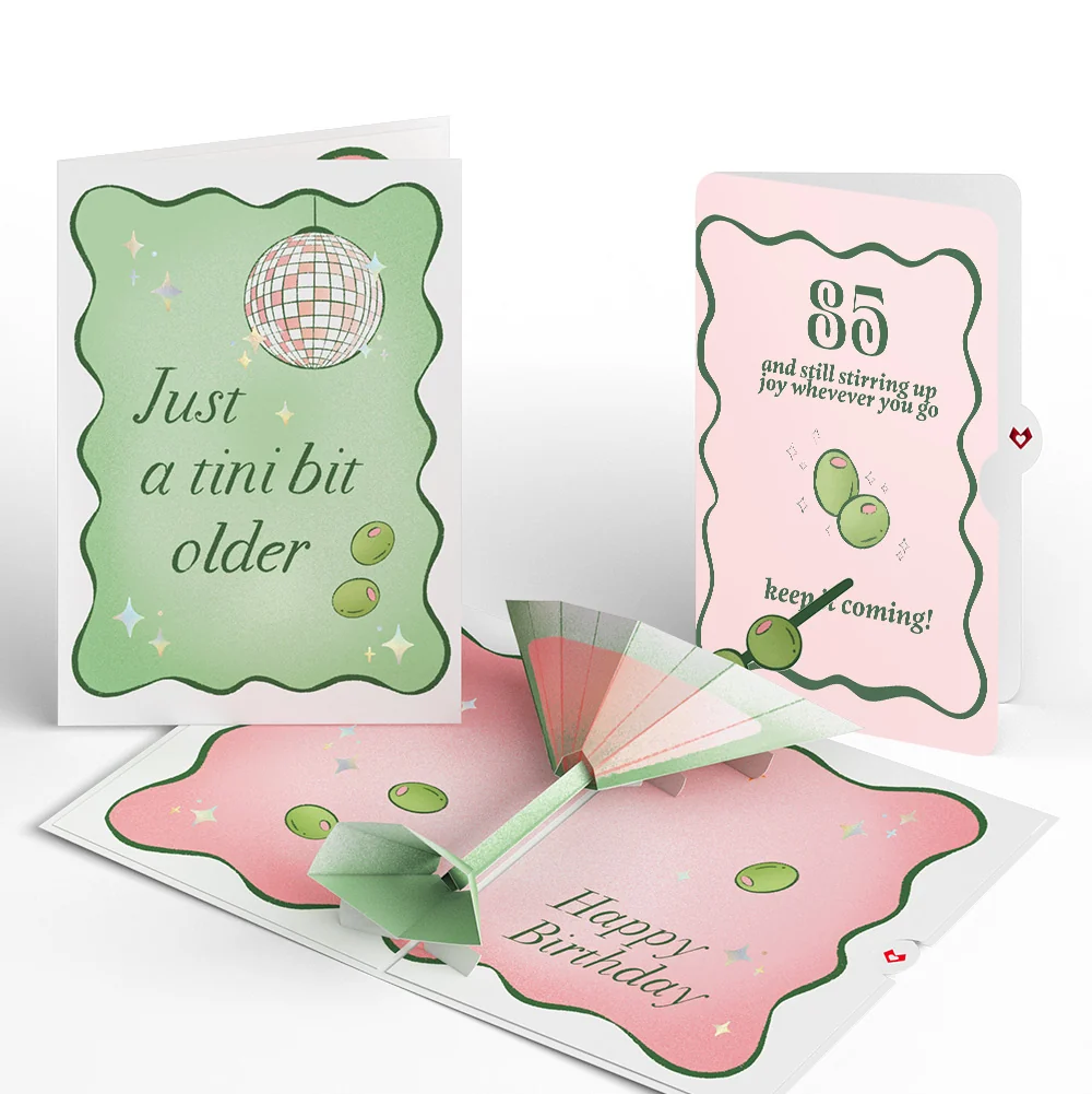 Lovepop Just a Tini Bit Older 85th Birthday Pop-Up Card and Sentiment Set