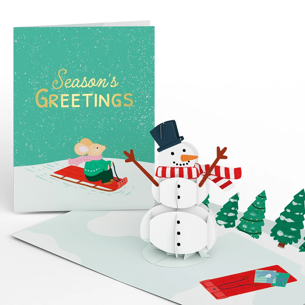 Lovepop Woodland Wonder Christmas Box Set (Assorted 12-pack): Paperpop Card - Image 3
