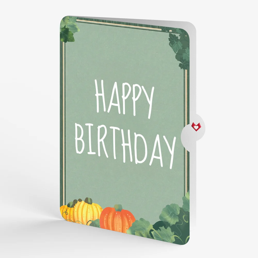 Lovepop Happy Fall Pumpkin Patch Birthday Pop-Up Card and Sentiment Set - Image 4