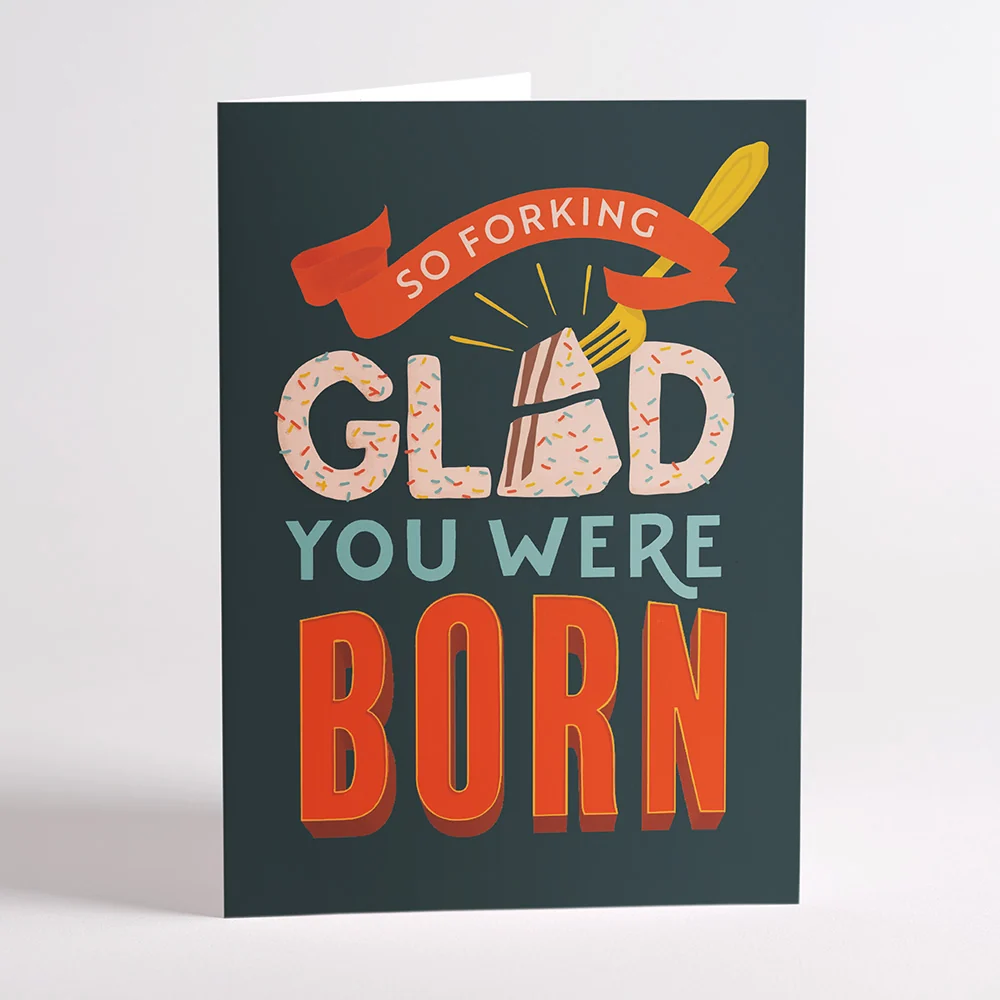 Lovepop Forking Birthday: Lovepop Press Card