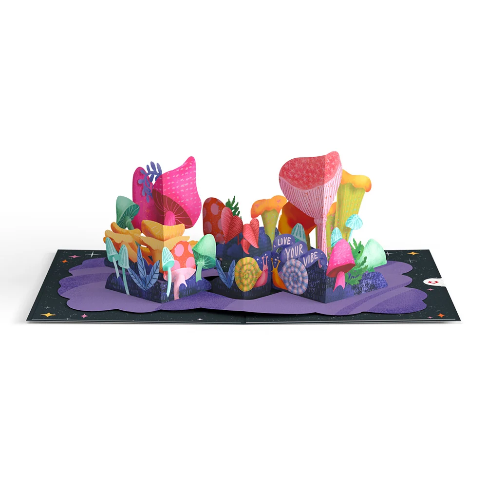 Lovepop Together We are Magic Mushrooms Pop-Up Card - Image 3