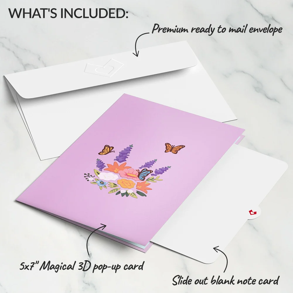 Lovepop Flower Basket Pop-Up Card - Image 5