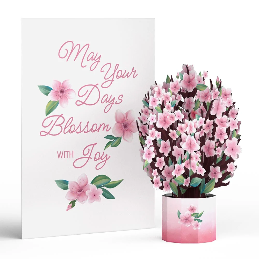 Lovepop May Your Days Blossom with Joy Card with Mini Bouquet
