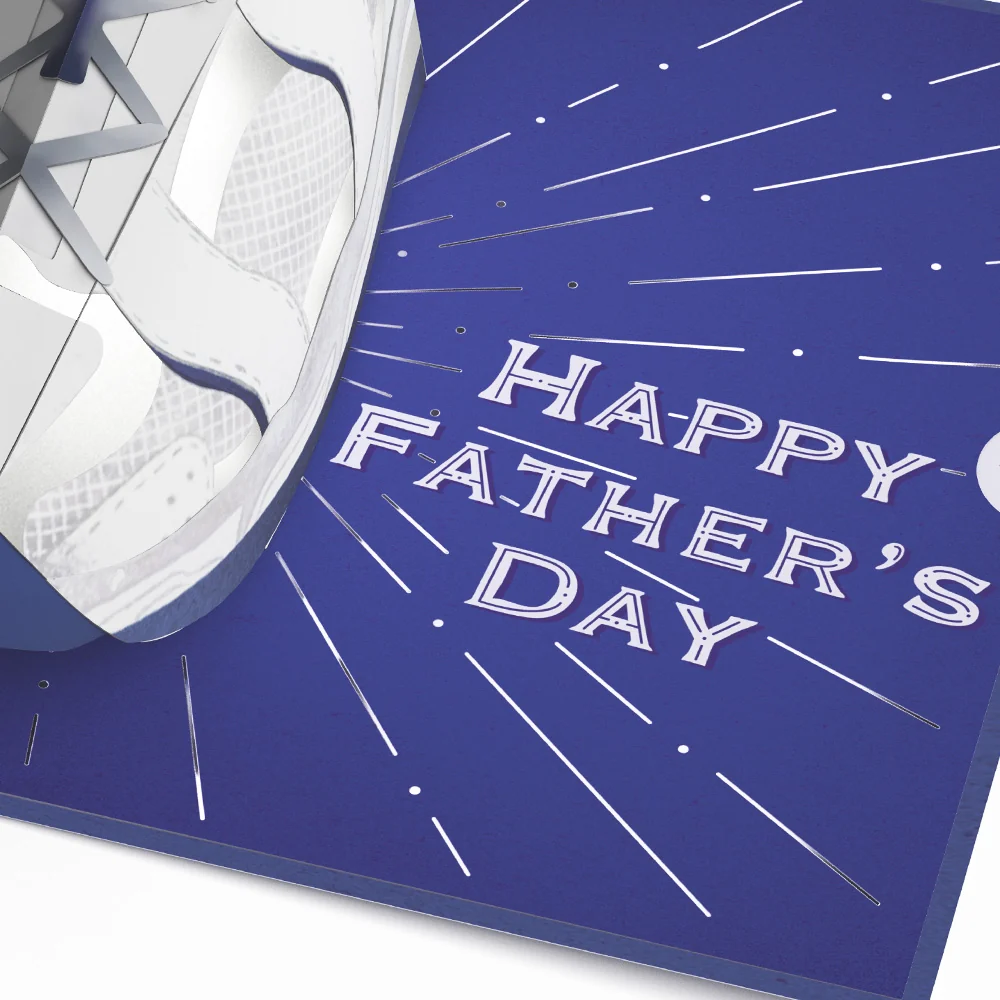 Lovepop Dad Sneakers Father’s Day Pop-Up Card - Image 3