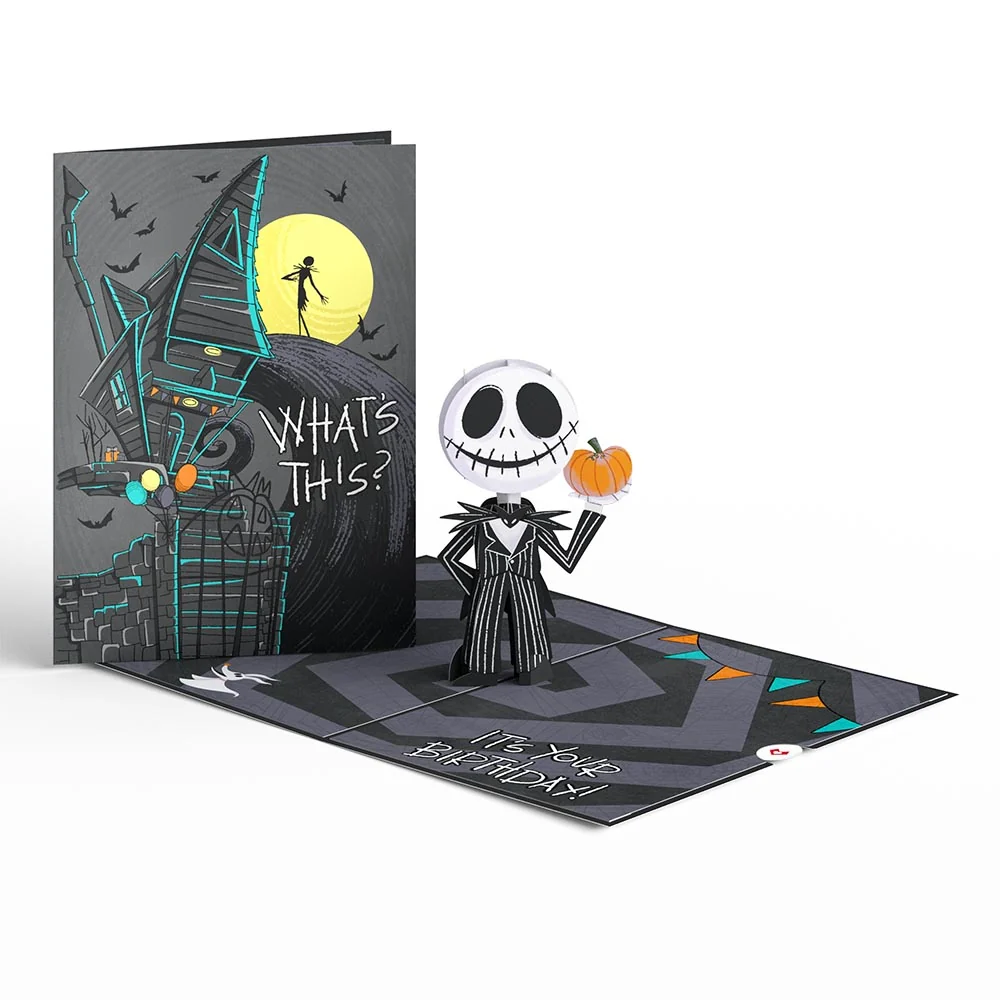 Lovepop Disney Tim Burton’s The Nightmare Before Christmas Birthday Pop-Up Card & Flower Buds Bouquet Bundle - Image 7