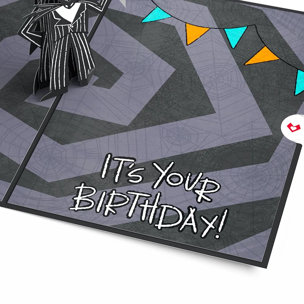 Lovepop Disney Tim Burton’s The Nightmare Before Christmas Birthday Pop-Up Card & Flower Buds Bouquet Bundle - Image 9