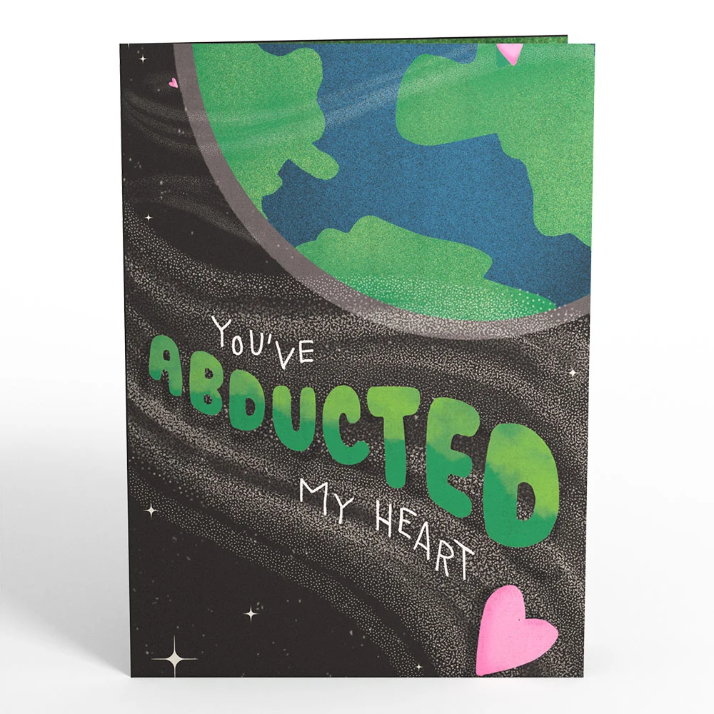 Lovepop You've Abducted My Heart Light-Up Pop-Up Card - Image 5