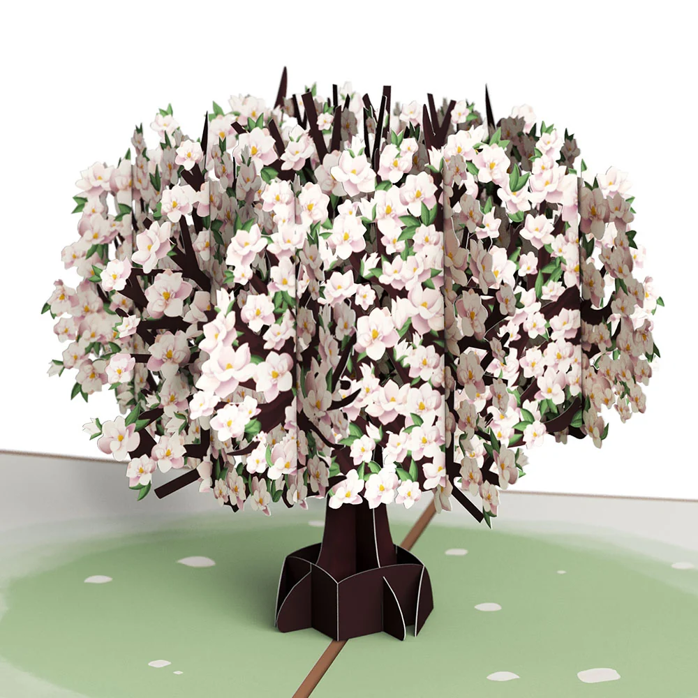 Lovepop Pink Magnolia Tree Pop-Up Card - Image 2