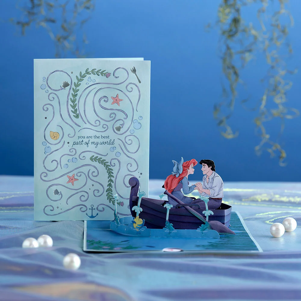 Lovepop Disney's The Little Mermaid Ariel & Prince Eric Pop-Up Card
