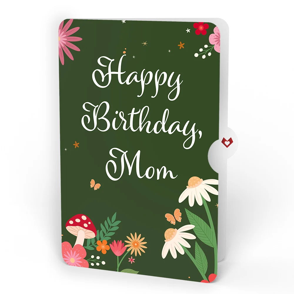 Lovepop 'Happiest Birthday Wishes' Floral Field Mouse Plushpop Card and Sentiment Set for Mom - Image 4