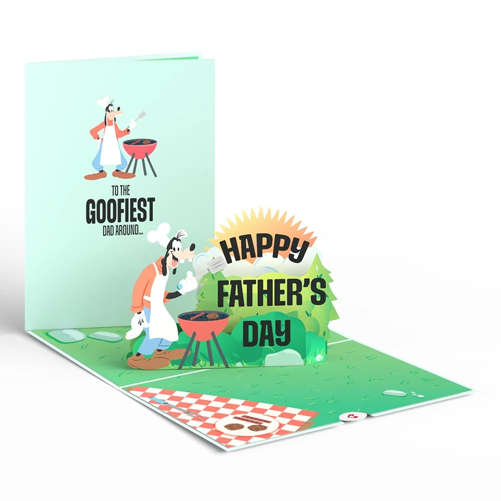 Lovepop Disney's Goofy Father's Day Pop-Up Card