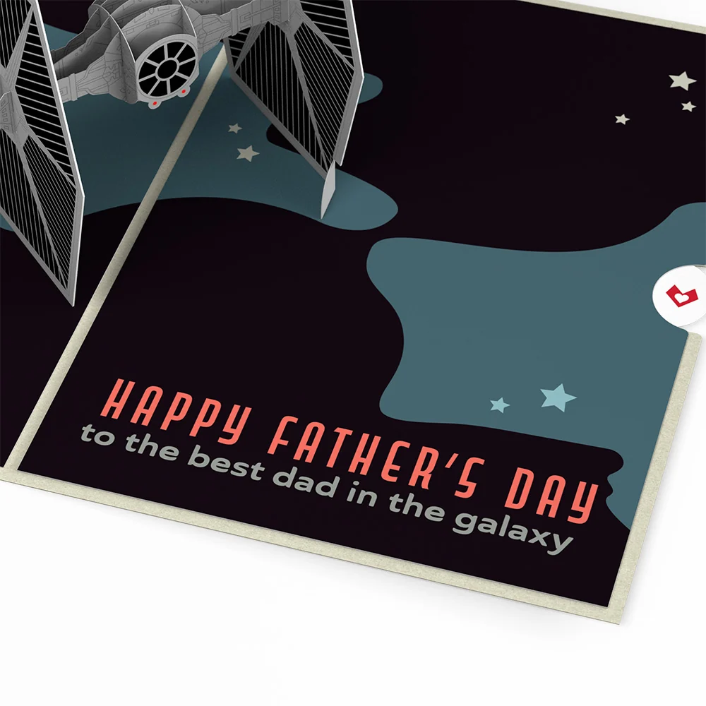 Lovepop Star Wars TIE Fighter Father's Day Pop-Up Card - Image 4