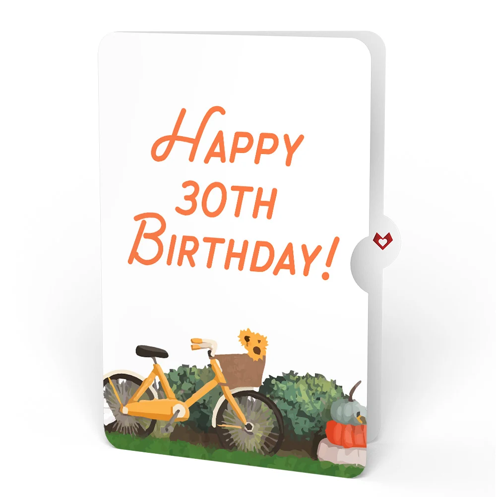 Lovepop Fall Welcome 30th Birthday Pop-Up Card and Sentiment Set Chair - Image 4