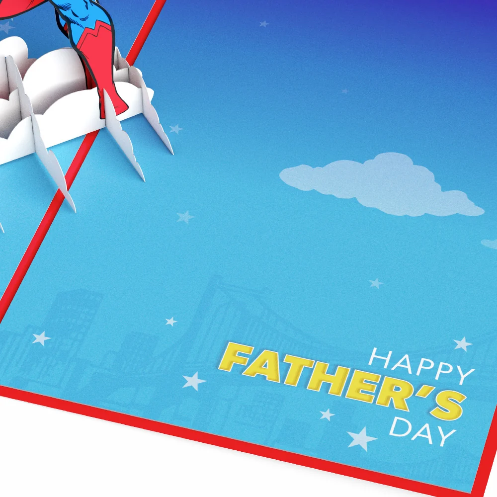 Lovepop Superman Father’s Day Pop-Up Card - Image 3