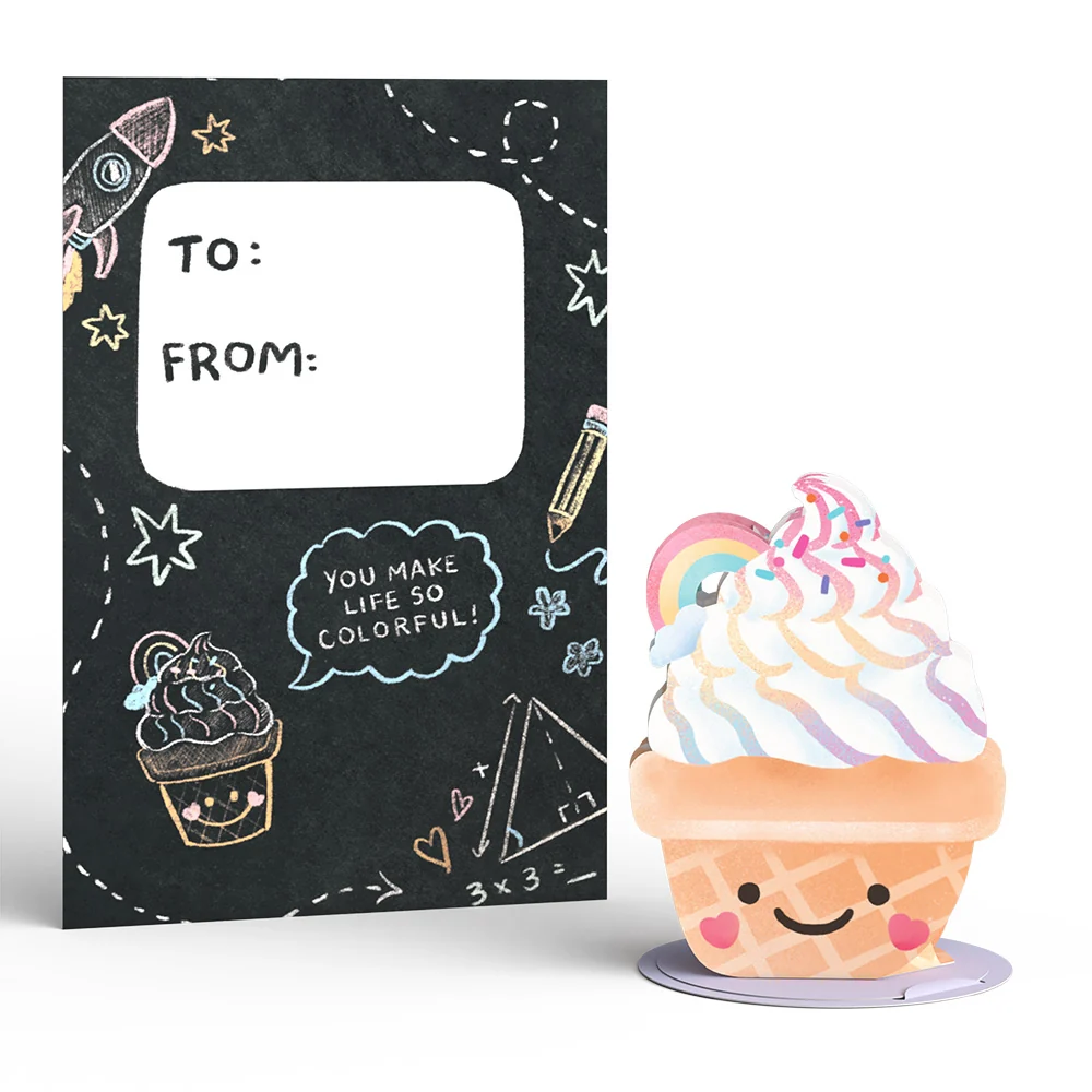 Lovepop Foodie Friends Valentine's Day Cards for Kids: Classroom 8-Pack - Image 16