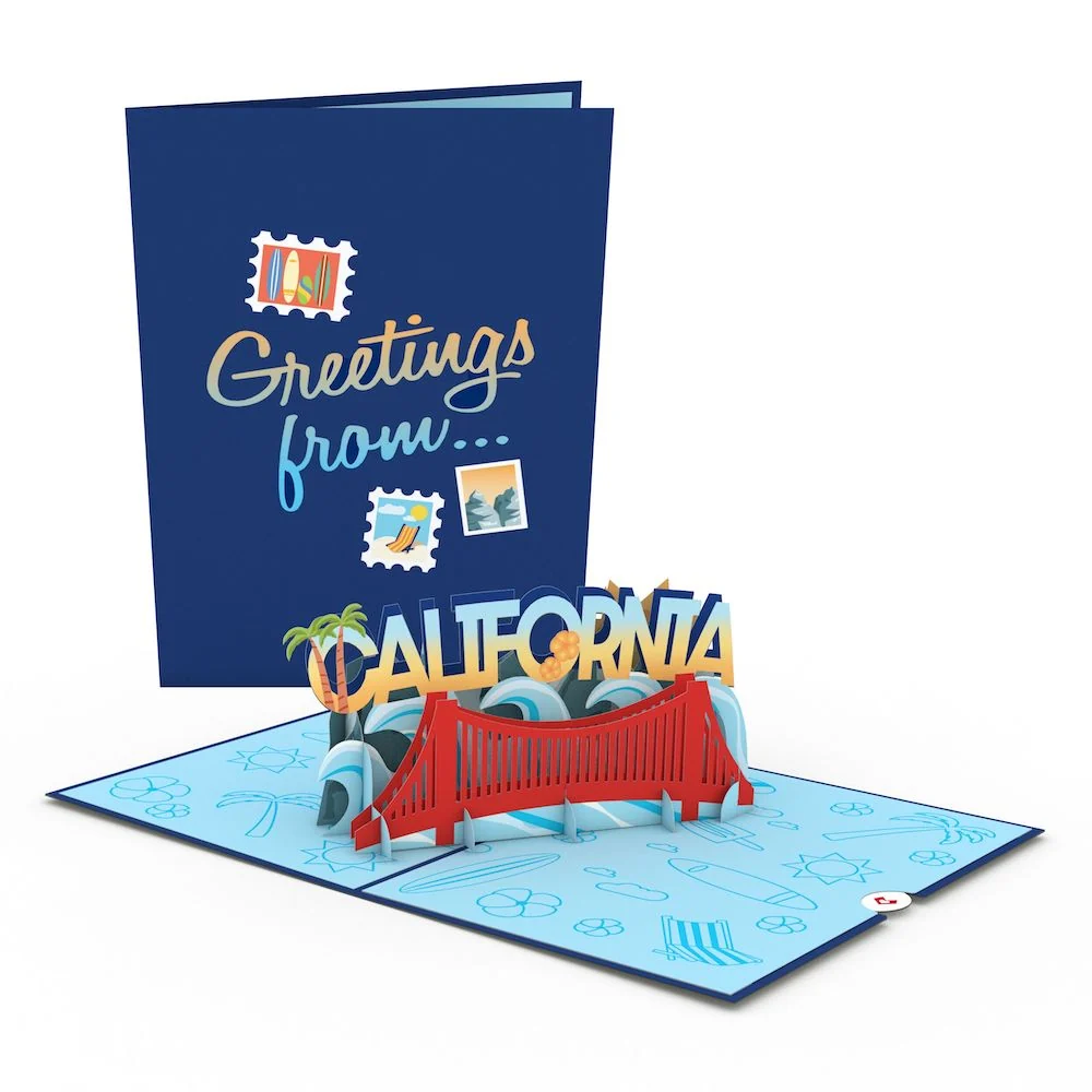 Lovepop California Pop-Up Card