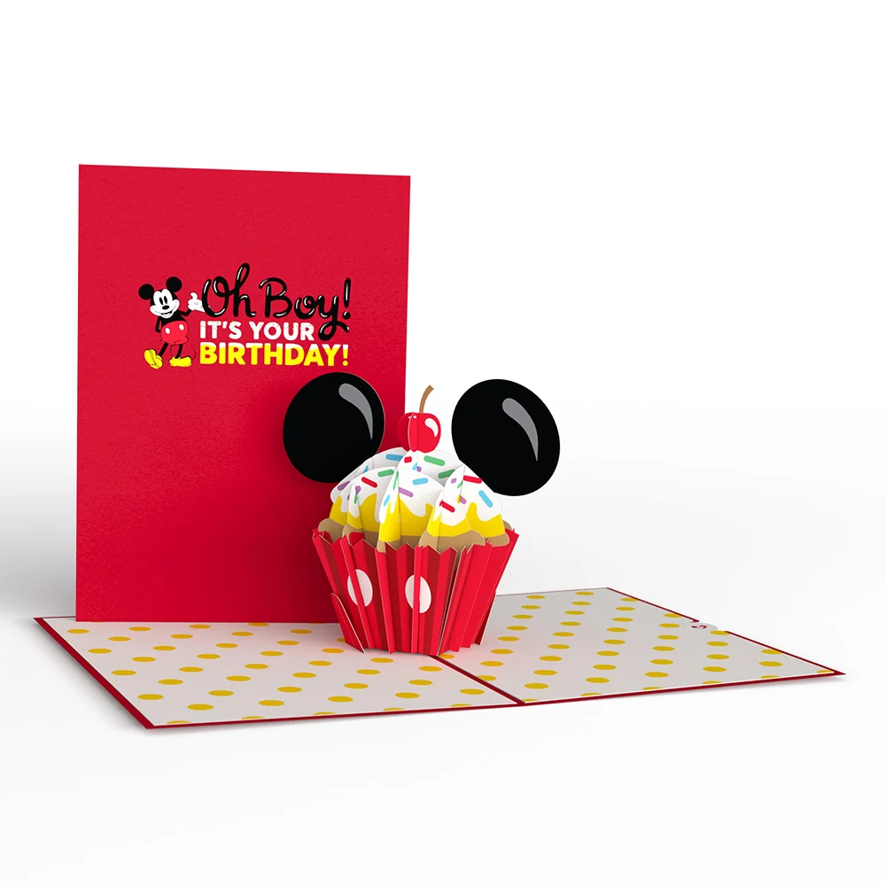 Lovepop Disney's Mickey Mouse Oh Boy! Birthday Pop-Up Card
