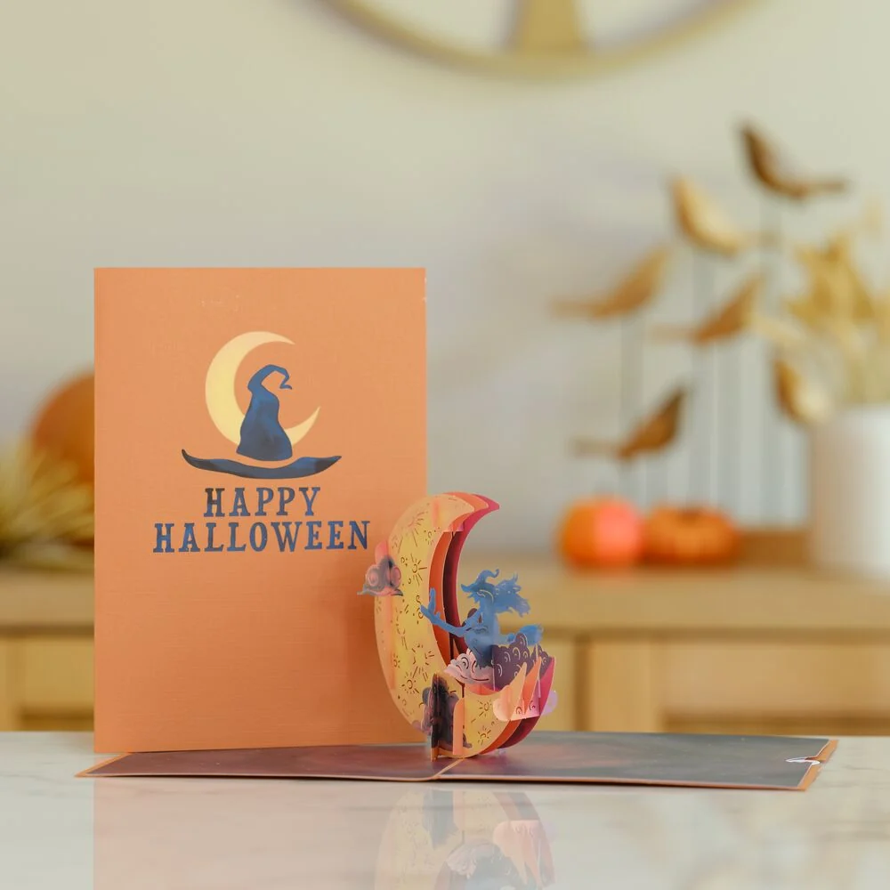 Lovepop Halloween Witch Pop-Up Card