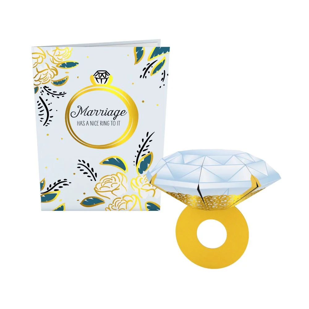 Lovepop Wedding Card with Pop-Up Gift