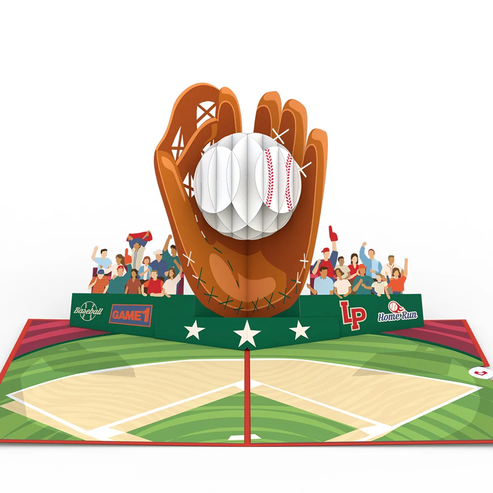 Lovepop Home Run Pop-Up Card - Image 3