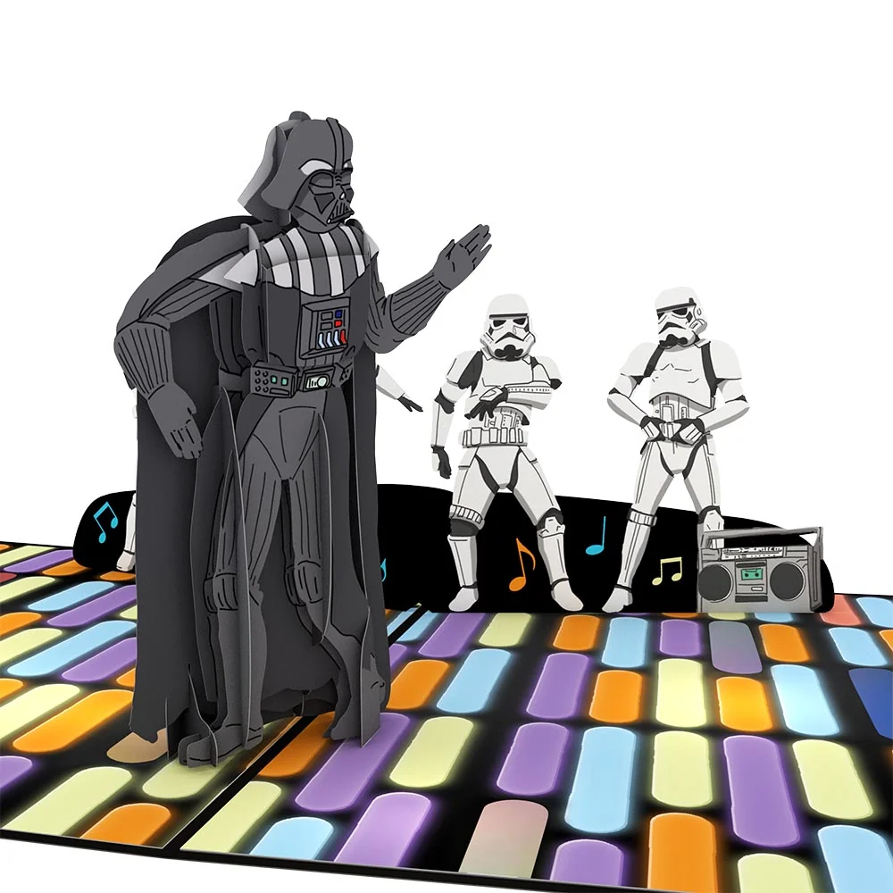 Lovepop Star Wars Death Star Disco Birthday Pop-Up Card - Image 2