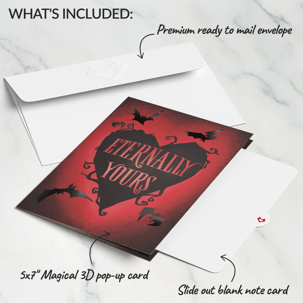 Lovepop Disney Tim Burton's The Nightmare Before Christmas Eternally Yours Pop-Up Card - Image 5