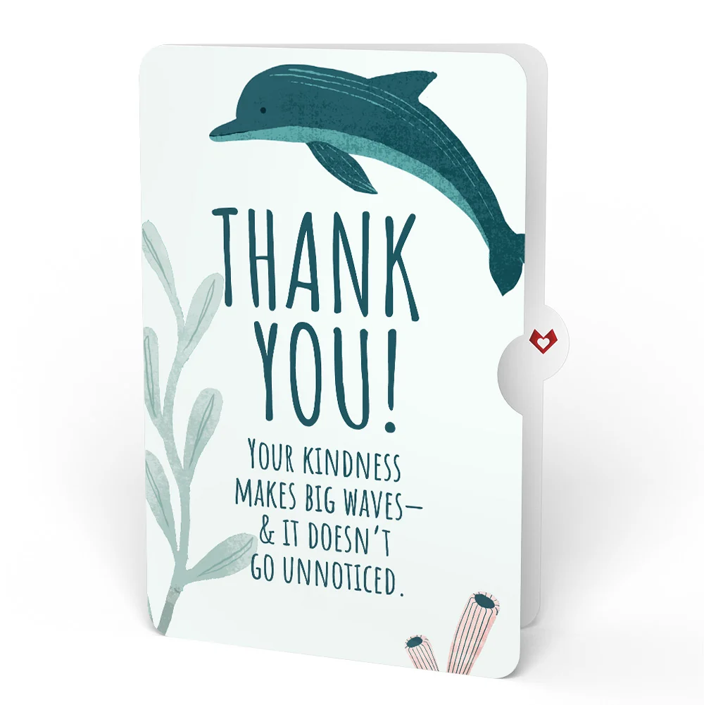 Lovepop Coral Reef Wonders Thank You Pop-Up Card and Sentiment Set - Image 4